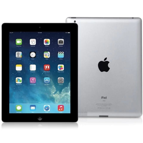 Apple iPad 3 2012 Noir - vue avant et arrière