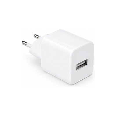 Prise secteur USB-A 1A blanche MAXPROMO