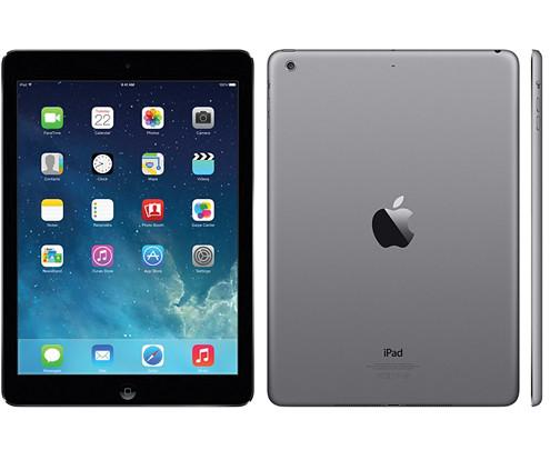 Apple iPad 4 2012 Noir - vue avant et arrière